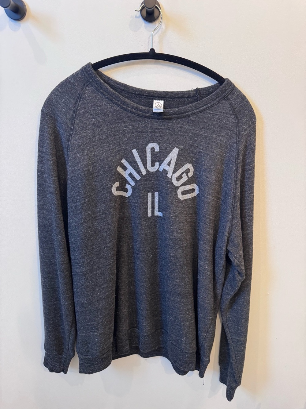 Alternative Charcoal 'Chicago IL' Crew Sweatshirt